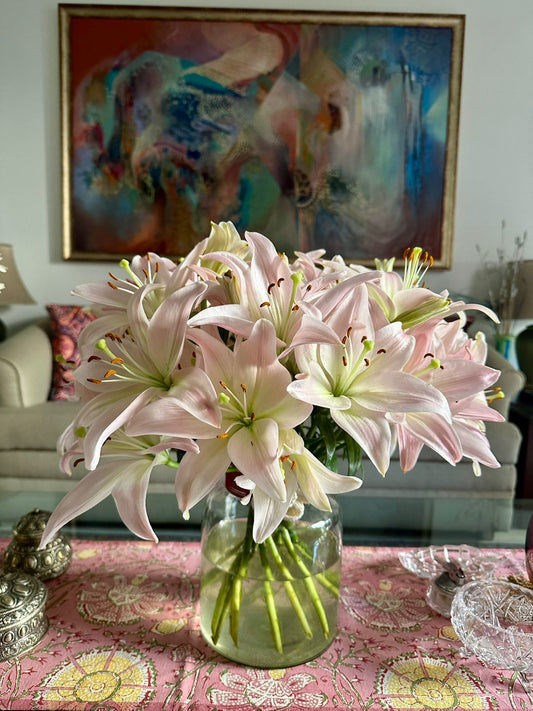 Lilies in a Jar